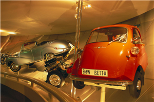 慕尼黑宝马汽车博物馆(BMW-Museum)(摄影师Cowin, Andrew，图片来源Deutsche Zentrale fuer Tourismus e.V.）